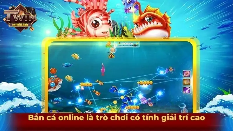 Hướng dẫn bắn cá ăn tiền trên điện thoại chi tiết từ A-Z 2 Bắn cá online là trò chơi có tính giải trí cao